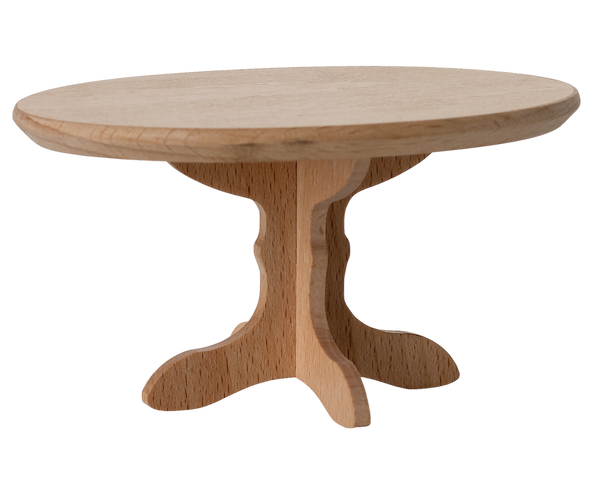 Maileg Oval Dining Table, Nature | Mouse