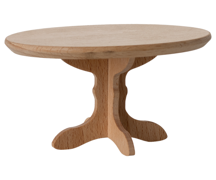 Maileg Oval Dining Table, Nature | Mouse