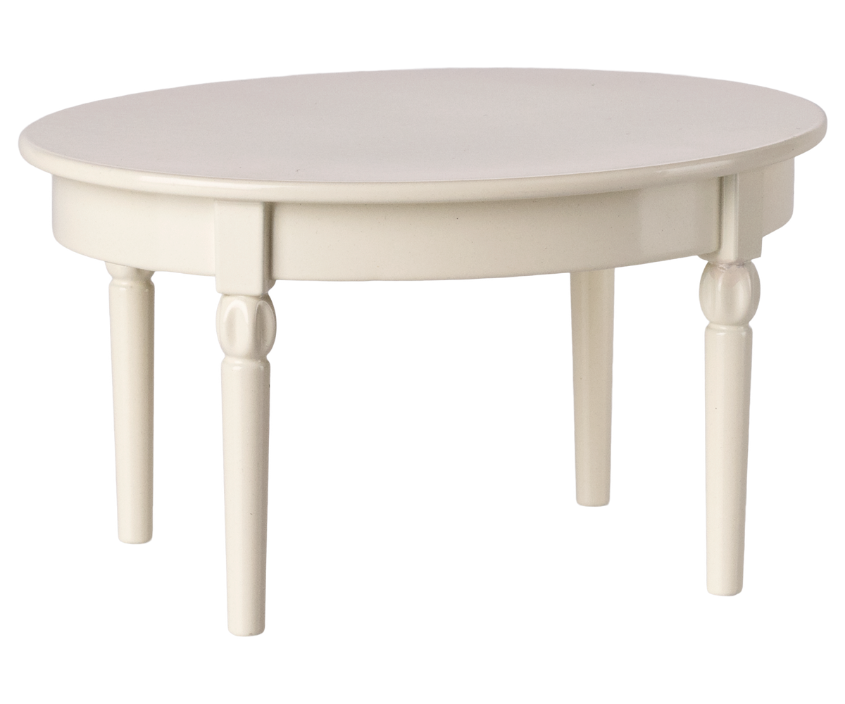 Maileg Vintage Dining Table, Off White | Mouse