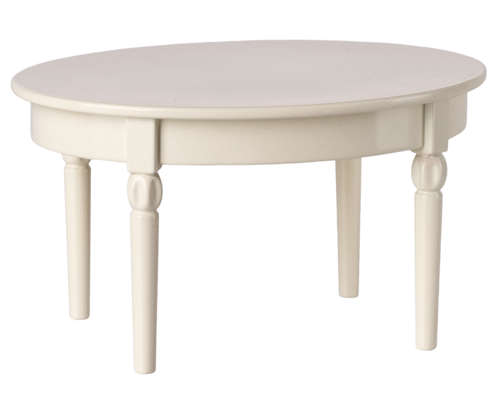 Maileg Vintage Dining Table, Off White | Mouse