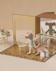 Ballet Mice in Dance Studio | Little Sister & Brother