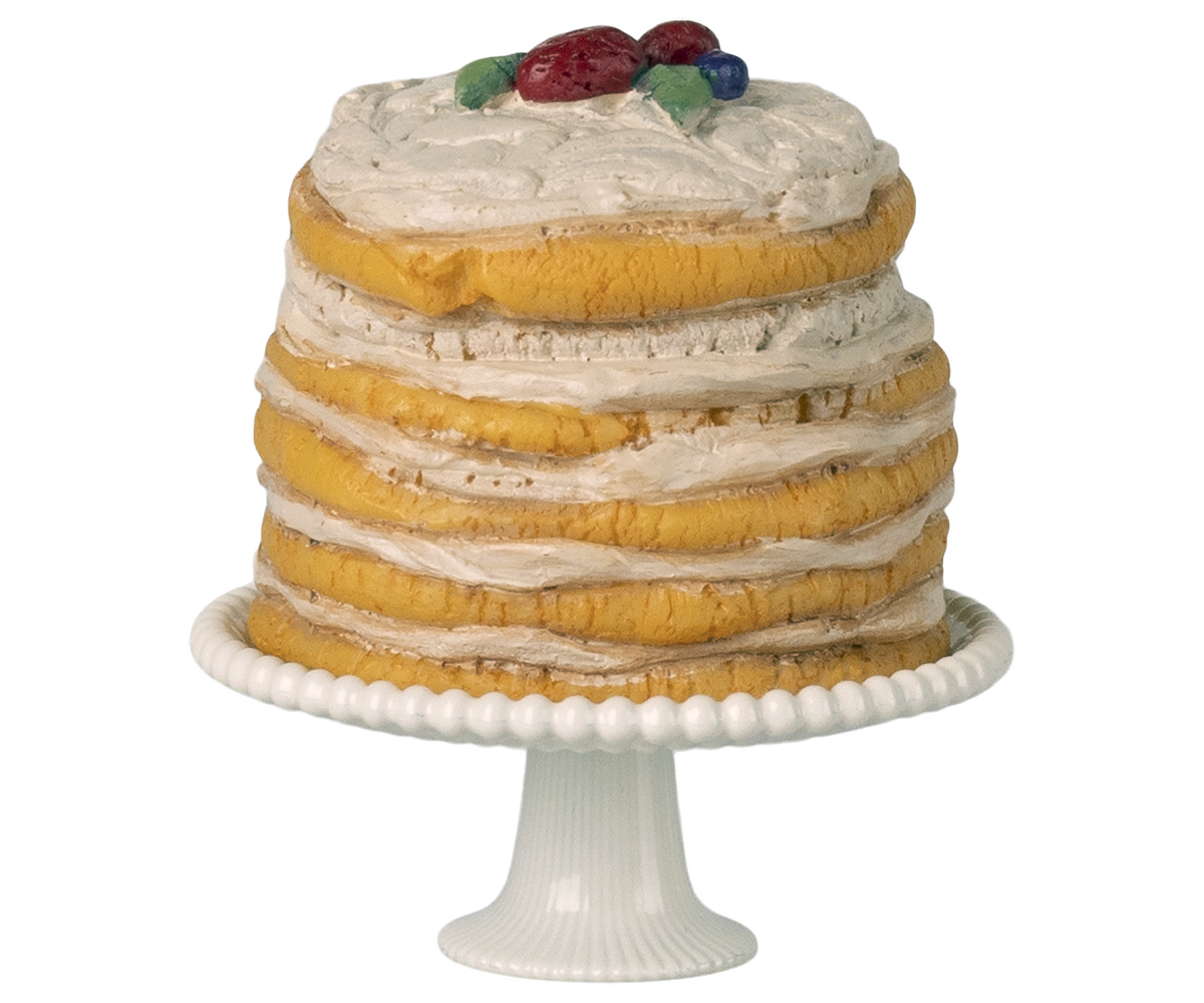 Maileg Party Cake and Cake Stand | Mouse