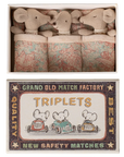 Triplets in Matchbox | Checker (Baby Mice)