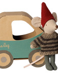 Little Brother In Car Box | Christmas Mouse