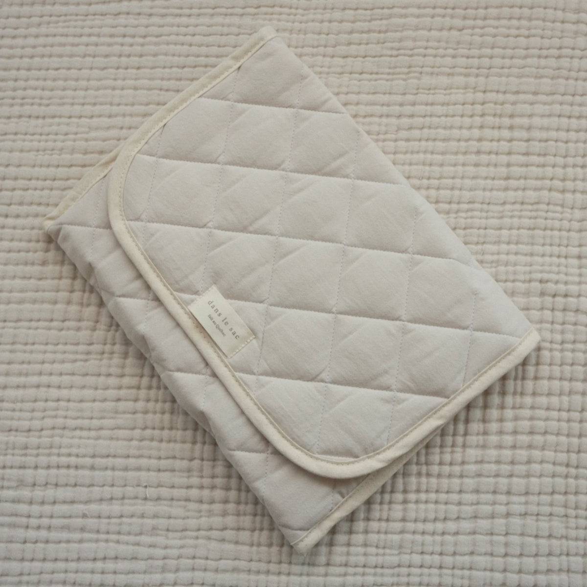 Dans le sac Changing Mat | Cream