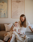 Organic Cotton Muslin Swaddle Blanket | Kites