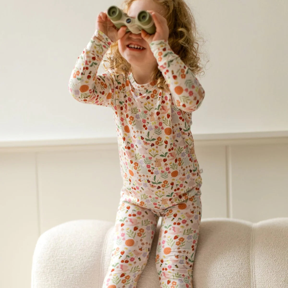 Two-Piece Bamboo Pajamas | Garden