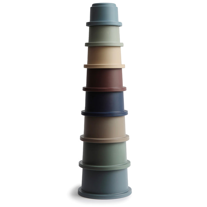 Mushie Stacking Cups Toy | Forest