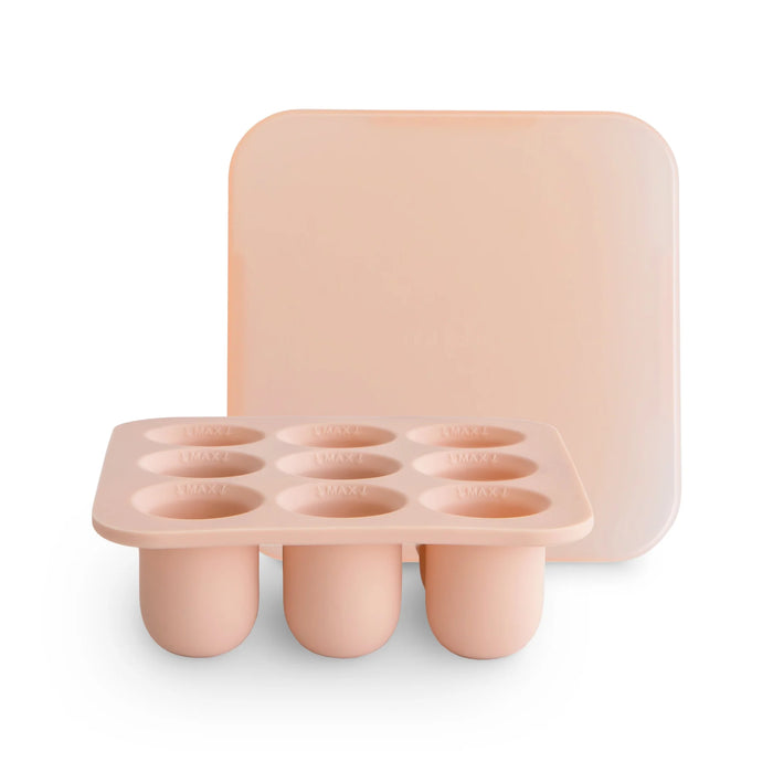 Mushie Fresh Food Feeder Freezer Tray | Blush