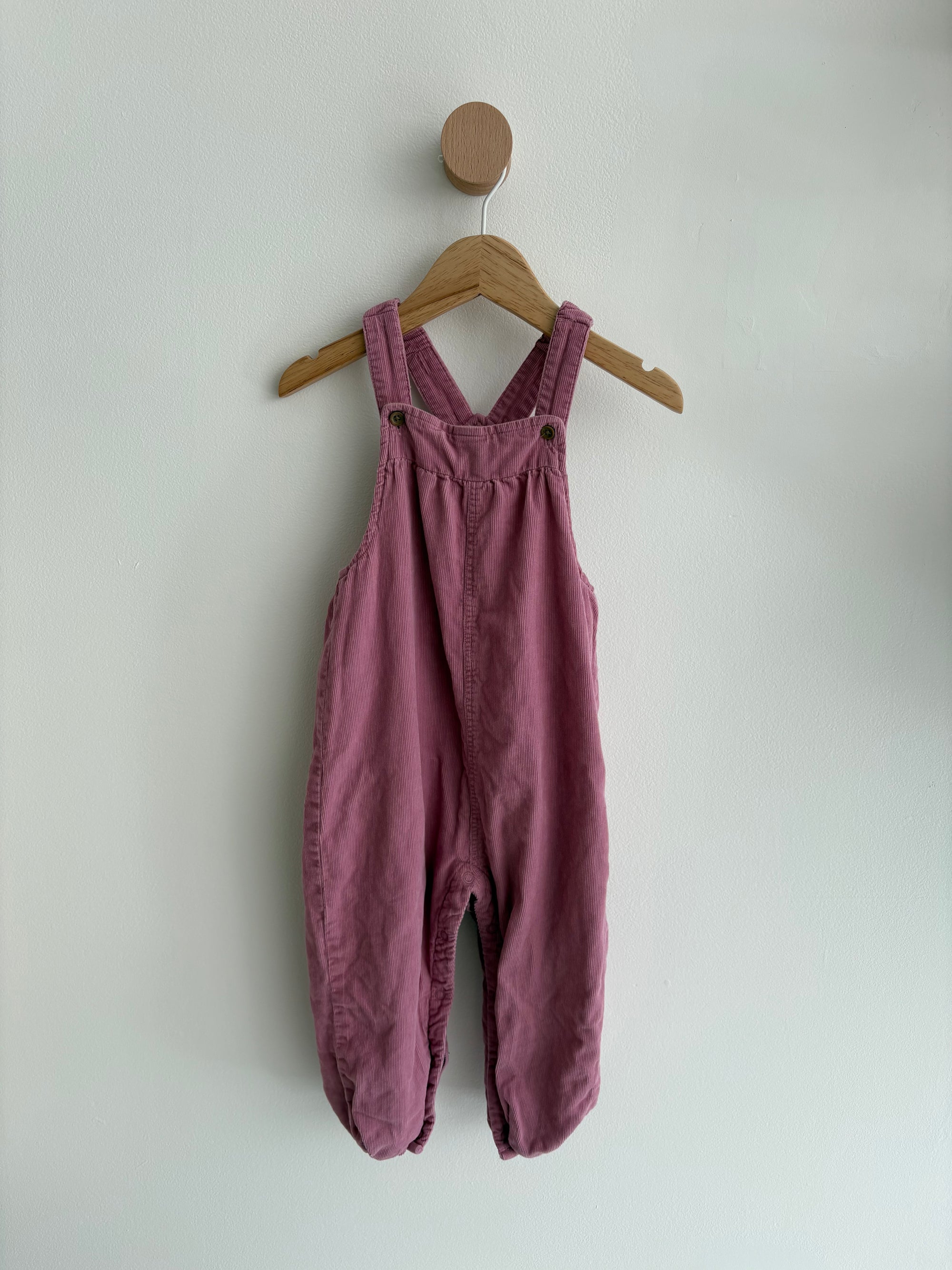 Minymo | Pink Corduroy Overalls 18M