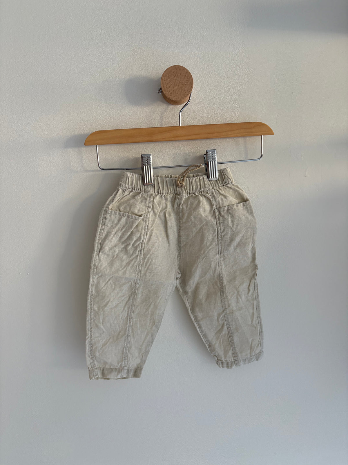 PlayUp | Linen Cream Pants 6M
