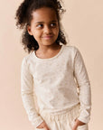 Organic Cotton Long Sleeve Top | Briella Whisper