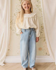 Organic Cotton Muslin Amira Blouse | Vintage Ditsy