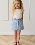 Aria Knitted Singlet | Parchment