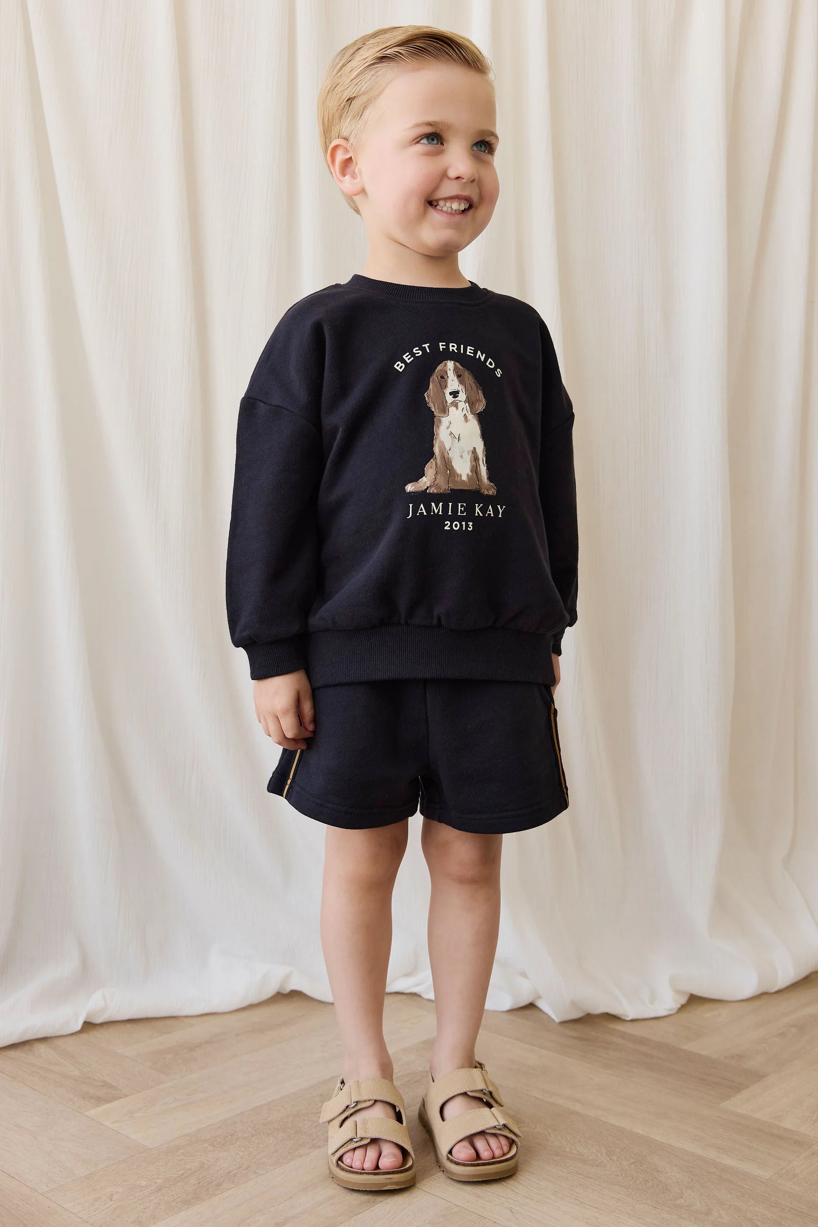 Organic Cotton Nash Sweatshirt | Eclipse Best Friends