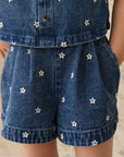 Jardine Short | Josie Floral Denim