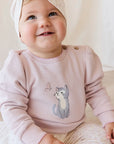 Organic Cotton Monroe Sweatshirt | Little Moon Soft Misty Rose