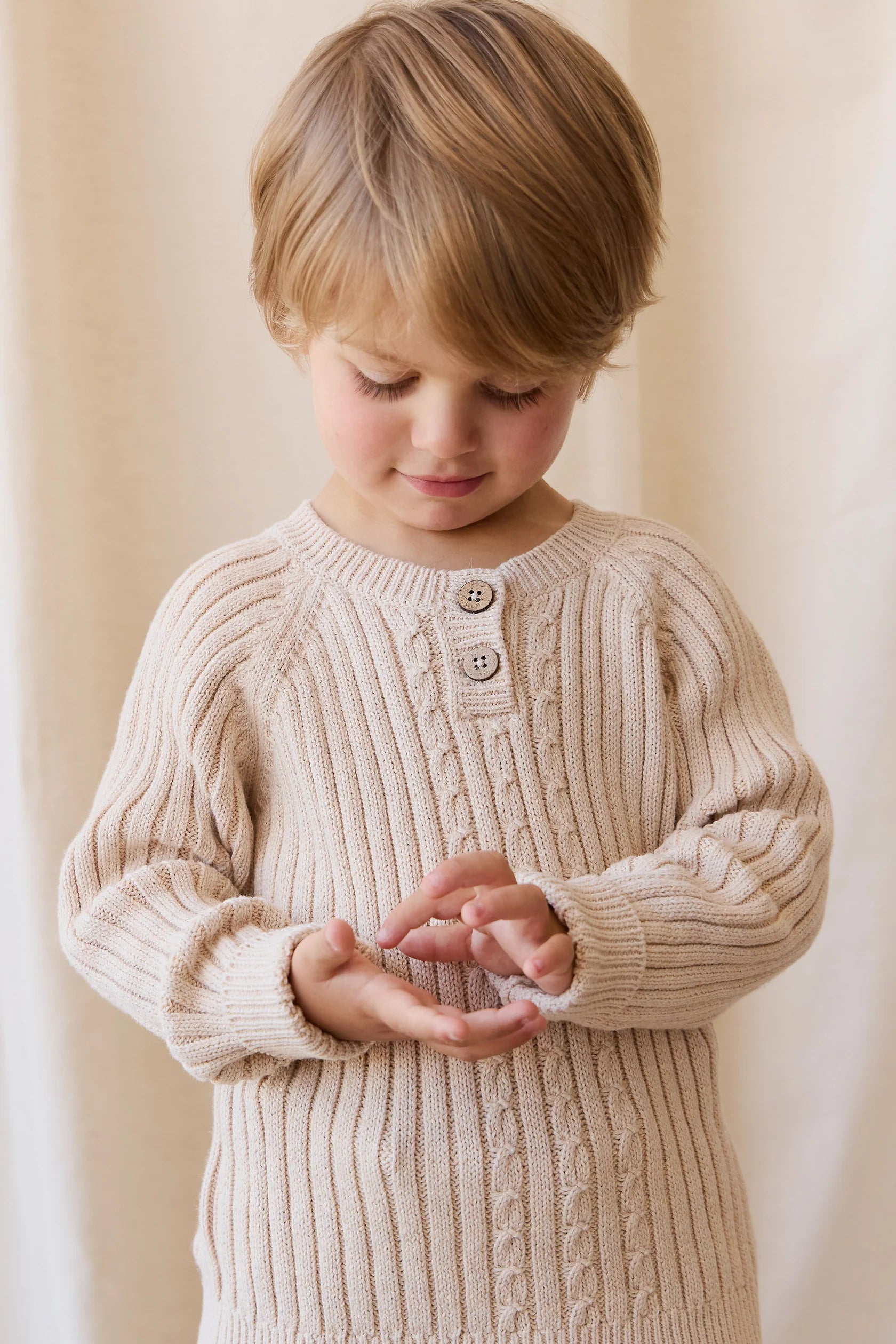 Nathaniel Jumper | Oatmeal Marle