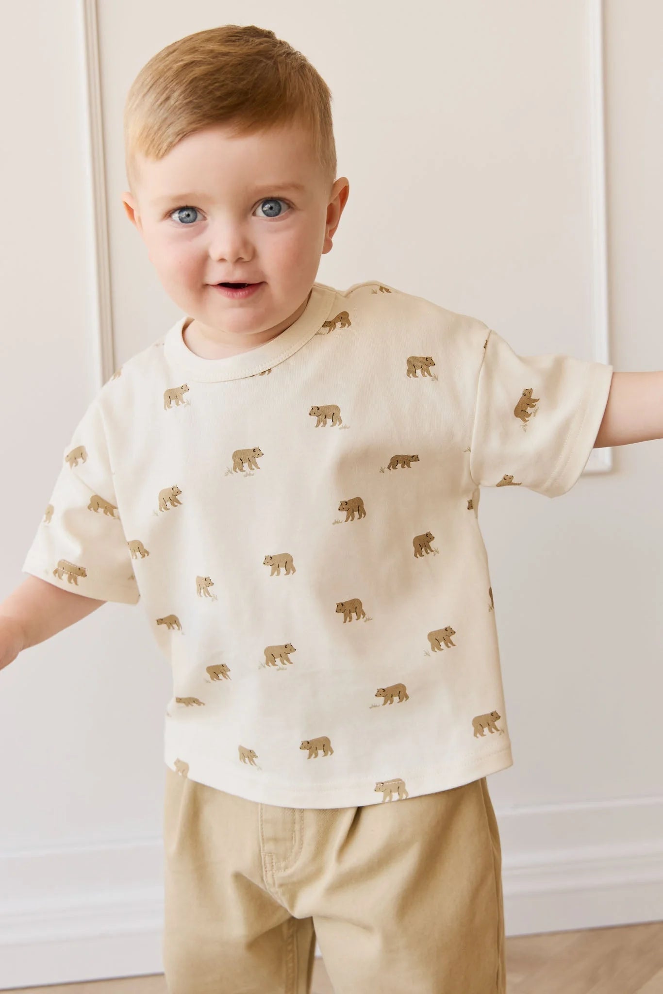 Pima Cotton Wesley Tee | Cub Walk Samoyed