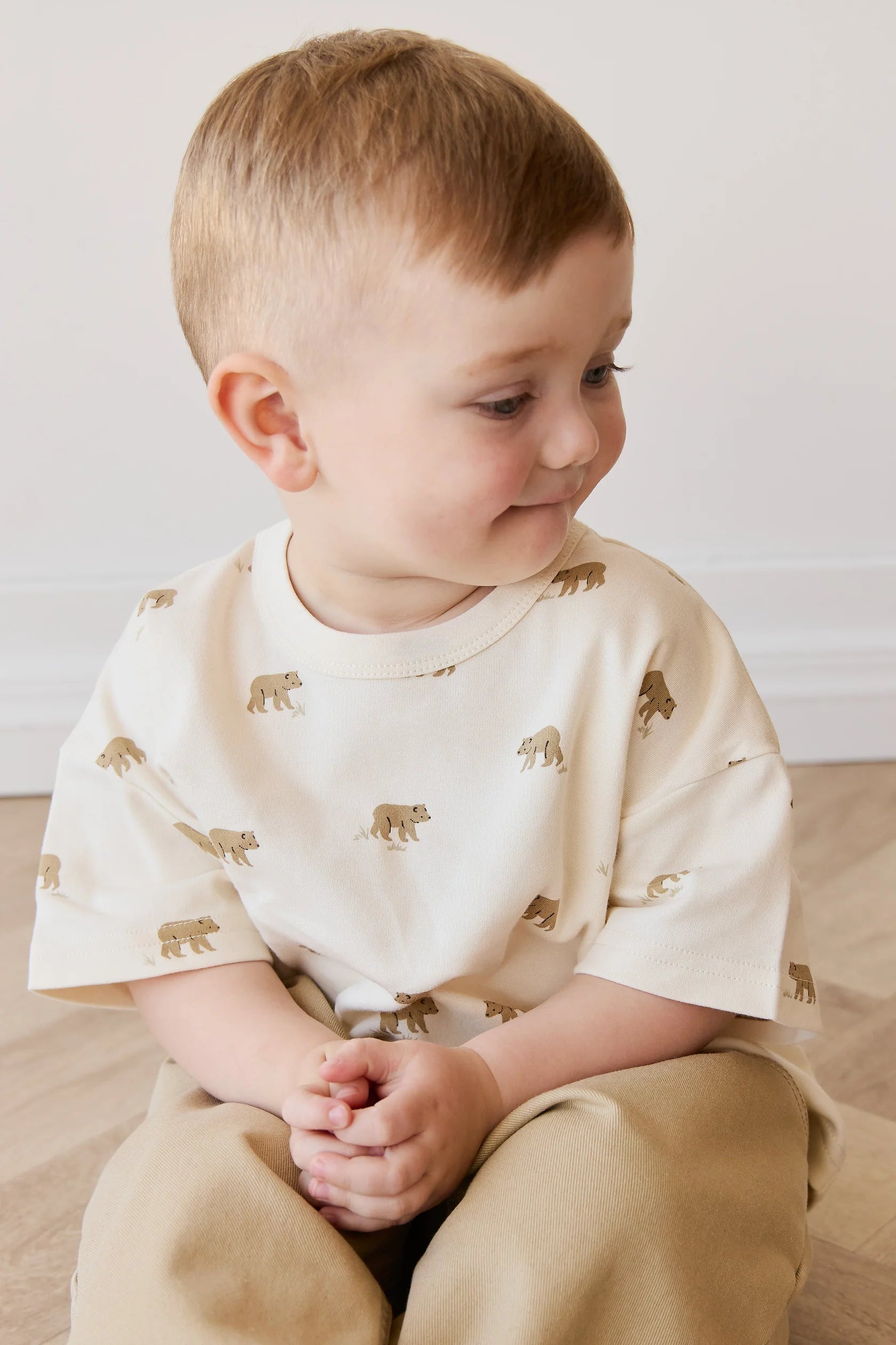Pima Cotton Wesley Tee | Cub Walk Samoyed