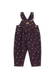 Blair Cord Overall | Cherry Love Plum Embroidery