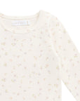 Organic Cotton Long Sleeve Top | Briella Whisper