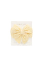 Organic Cotton Muslin Annalise Bow | Sunshine