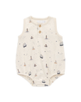 Organic Cotton Archie Playsuit | Sailing Day