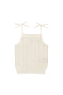 Aria Knitted Singlet | Parchment
