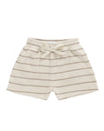 Organic Cotton Waffle Leith Short | General Stripe Cassava/Batch