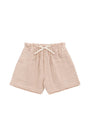 Organic Cotton Muslin Elodie Short | Chalky Pink