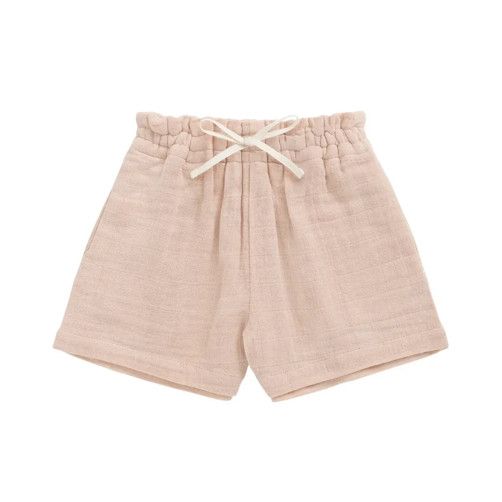 Jamie Kay Muslin Elodie Short | Chalky Pink