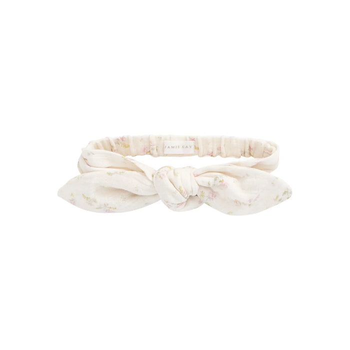 Jamie Kay Muslin Headband | Emelia Pink