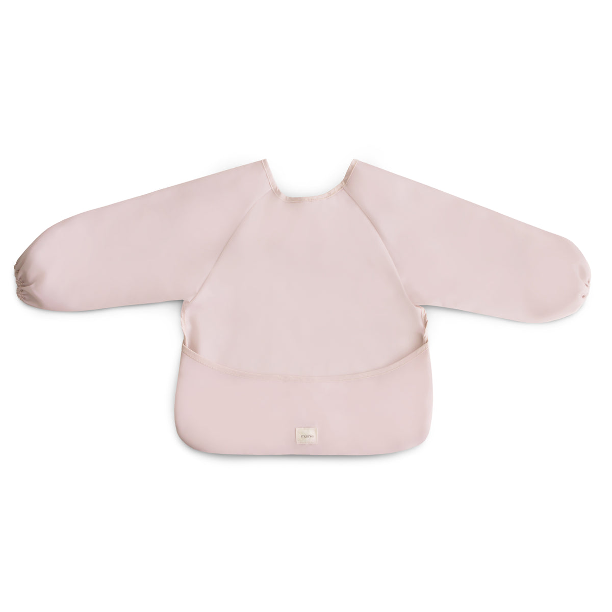 Mushie Long Sleeve Bib | Blush
