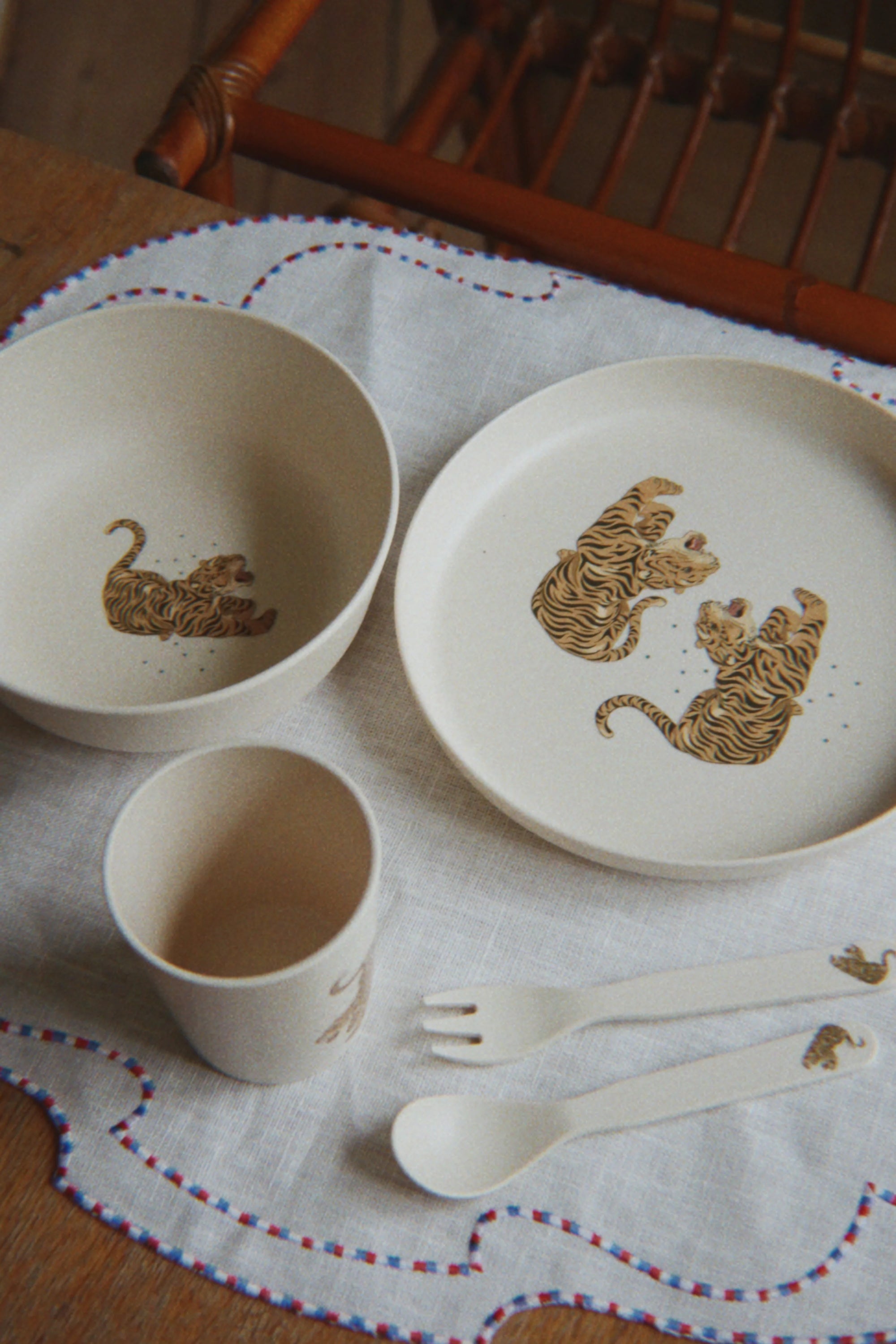 Dinner Set | Tiger Ruggito