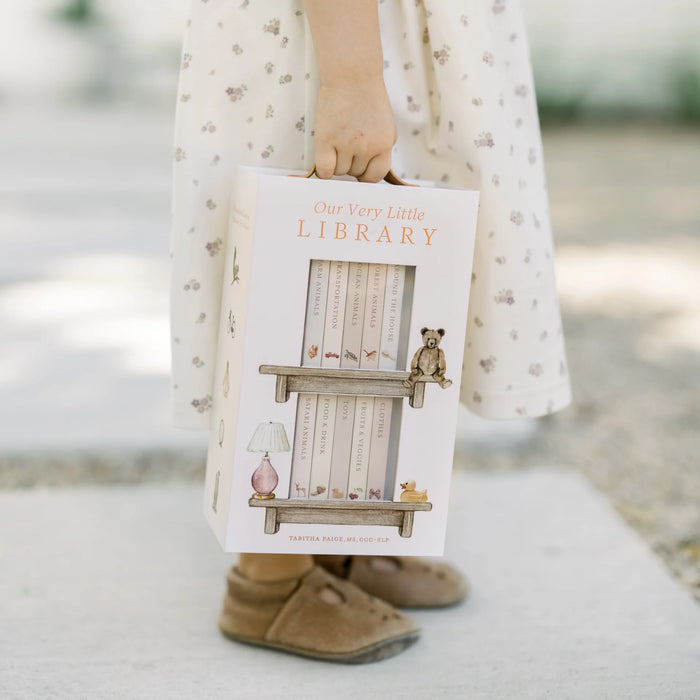 Our Very Little Library Board Book Set: A Foundational Language Vocabulary Board Book Set for Babies