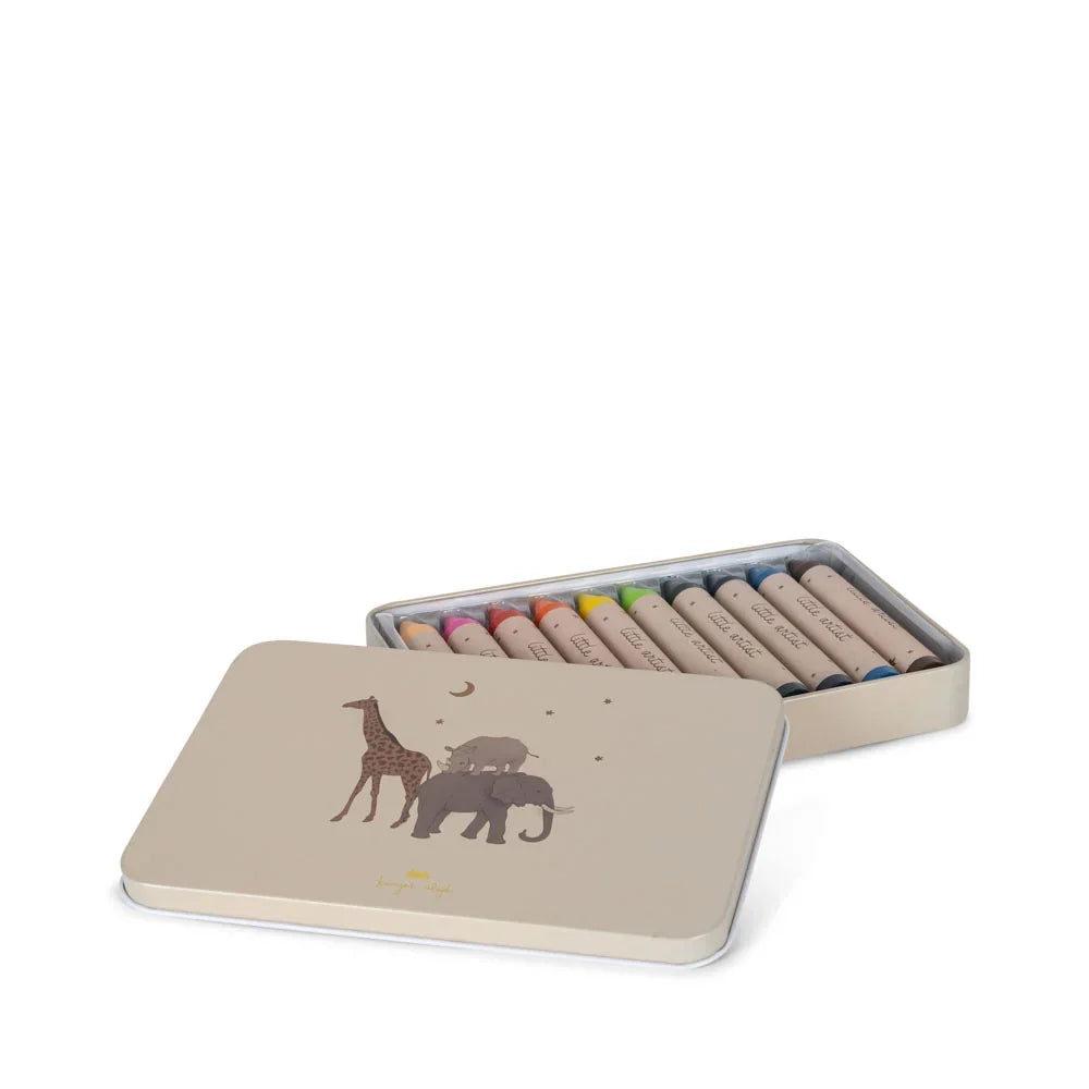 Bees Wax Crayons | Safari (10pcs)