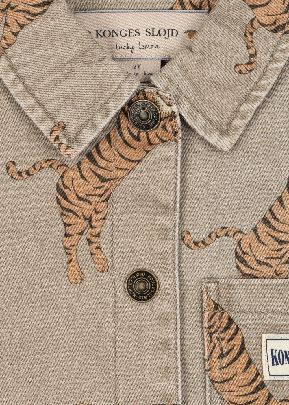 Magot Collar Jacket Gots | Tiger