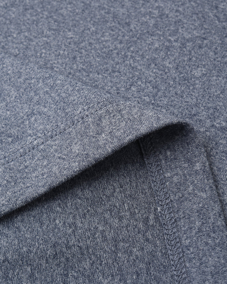 Cove Essential Tee | Heathered Marine