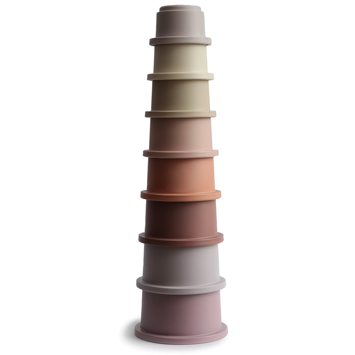 Mushie Stacking Cups Toy | Petal