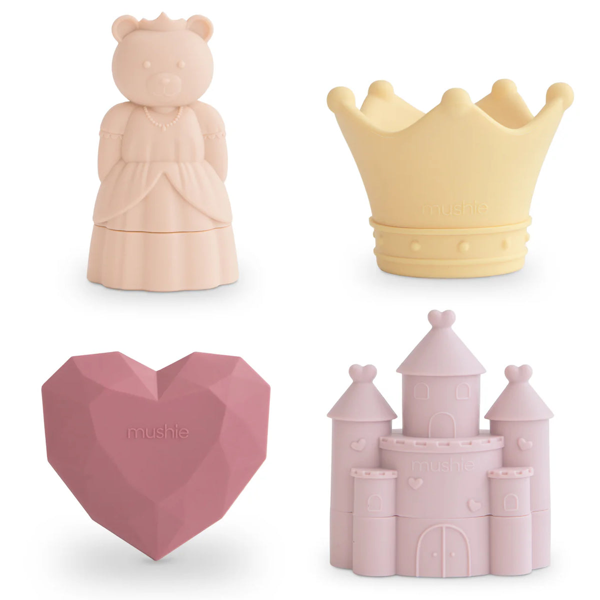 Mushie Princess Mold Free Bath Play Set