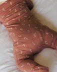 Bamboo Zip Footie | Candy Canes