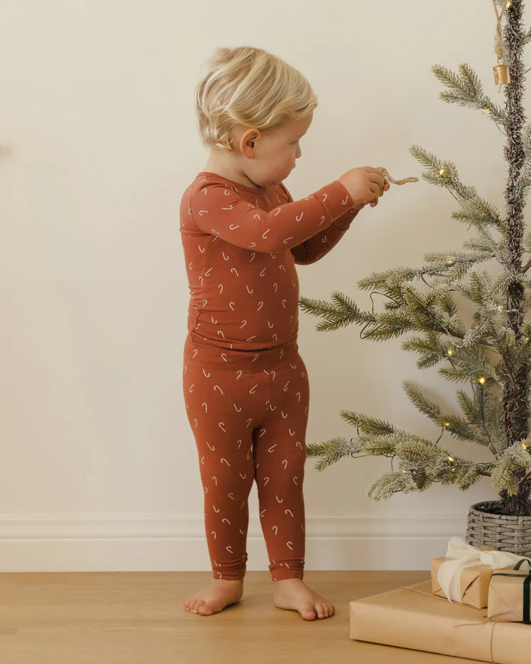 Bamboo Pajama Set | Candy Canes