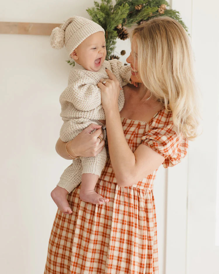 Chunky Knit Pant | Natural