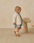 Quilted Jacket | Bluebell