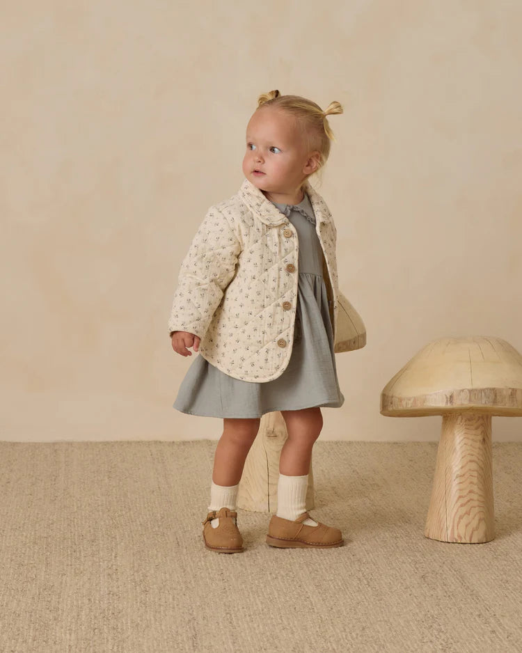 Quilted Jacket | Bluebell
