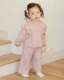 Ruffle Cozy Set | Rose