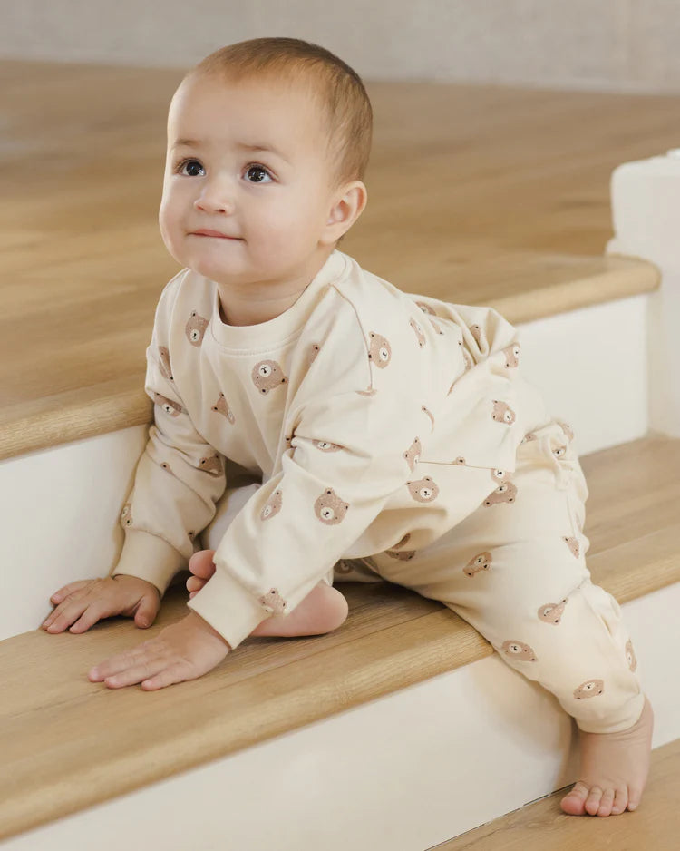 Relaxed Sweatpant | Brown Bear
