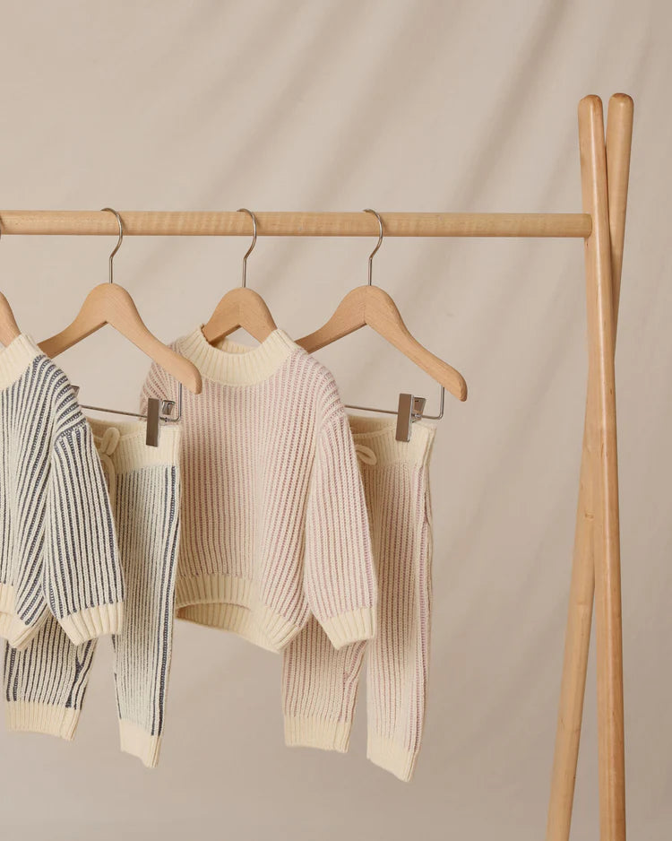 Relaxed Knit Sweater| Lilac