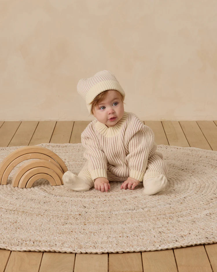 Relaxed Knit Sweater| Lilac